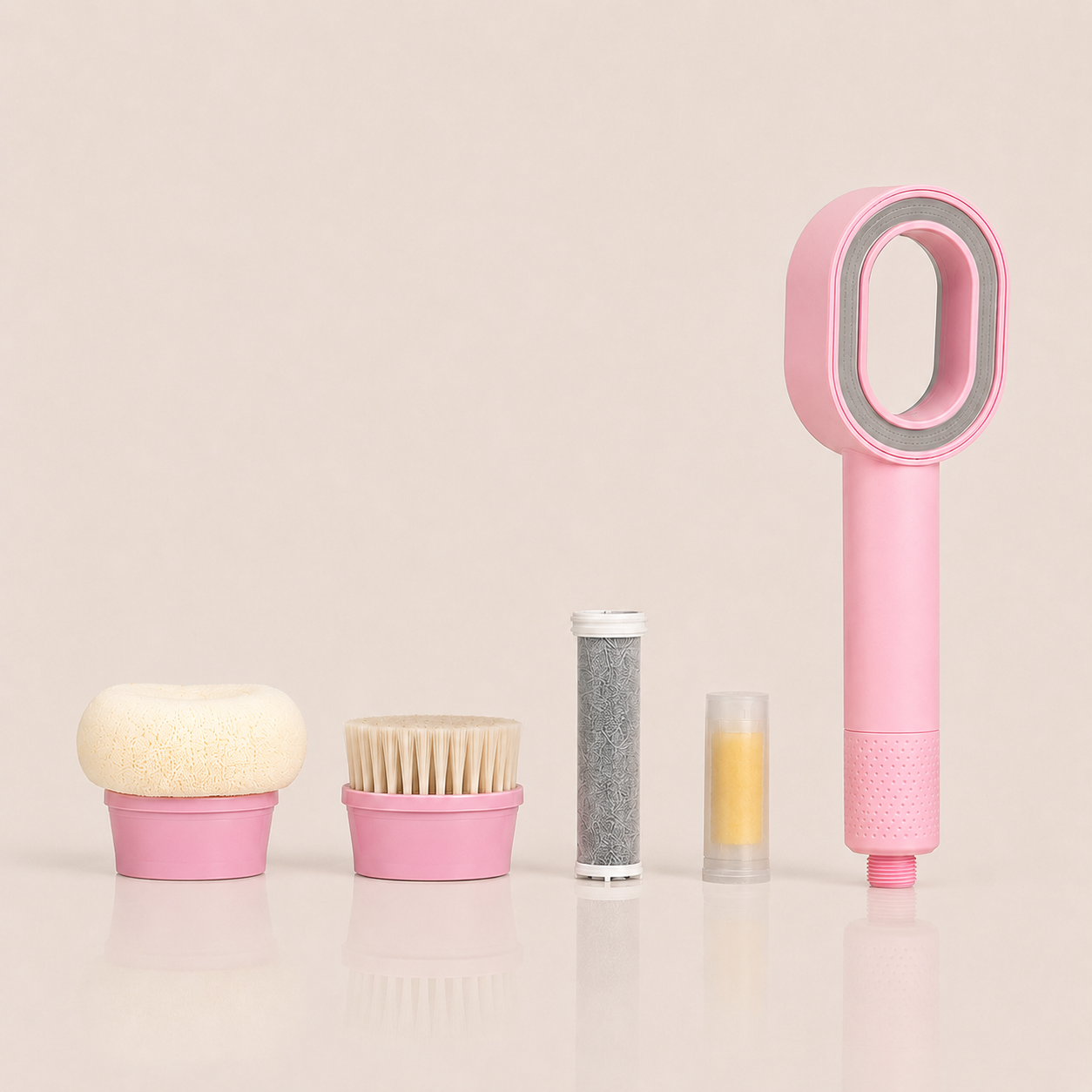 Soffione Doccia 2.0 Rosa - Set Completo